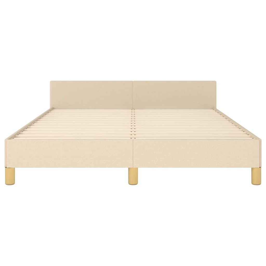Giroletto senza Materasso Crema 140x190 cm in Tessuto | homemem39