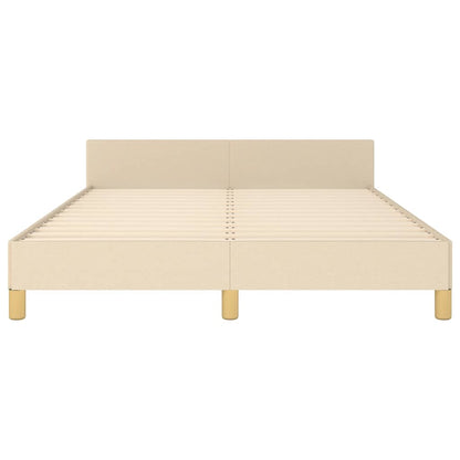 Giroletto senza Materasso Crema 140x190 cm in Tessuto | homemem39