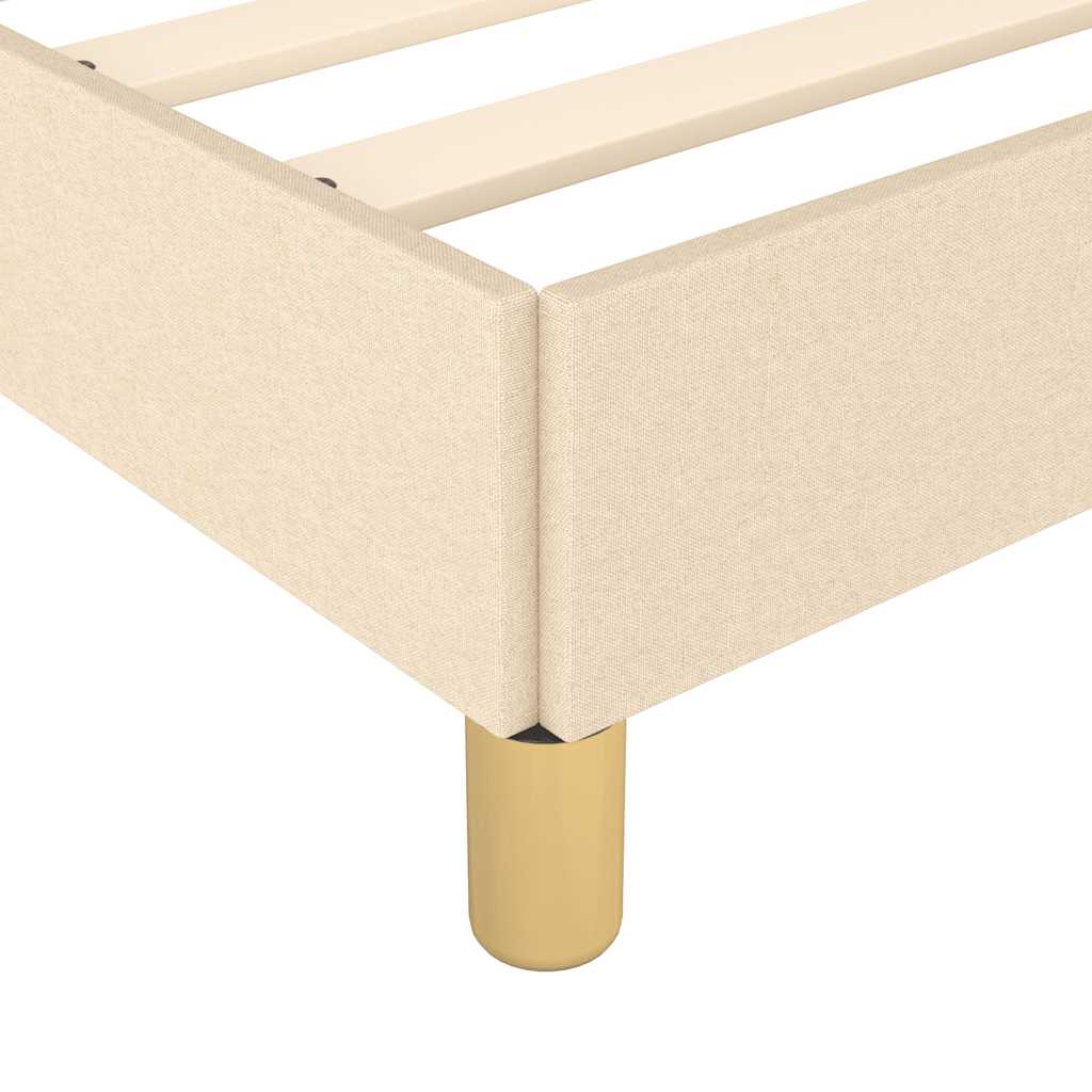 Giroletto senza Materasso Crema 140x190 cm in Tessuto | homemem39