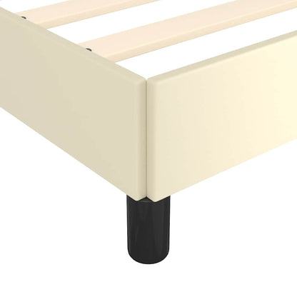 Giroletto con Testiera senza Materasso Crema 90x190 cm | homemem39