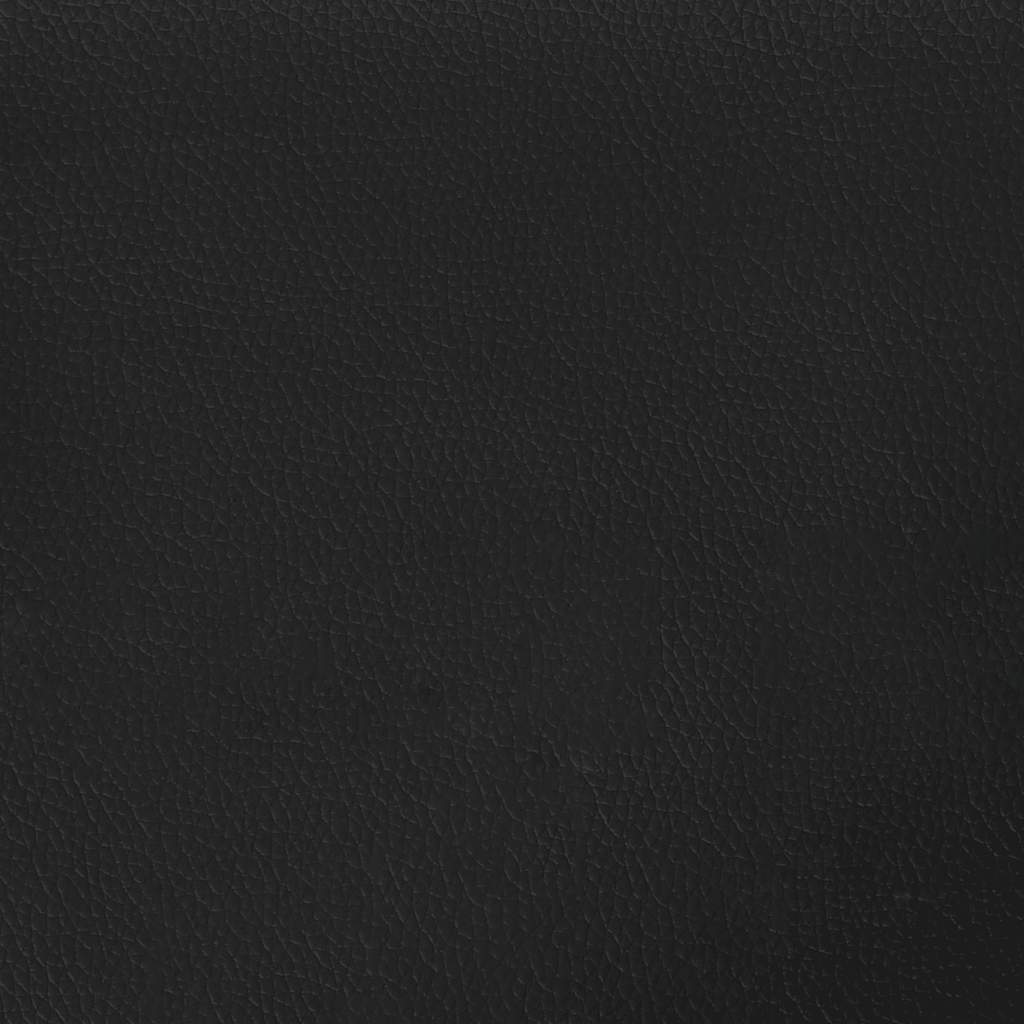 Giroletto con Testiera senza Materasso Nero 140x190 cm - homemem39