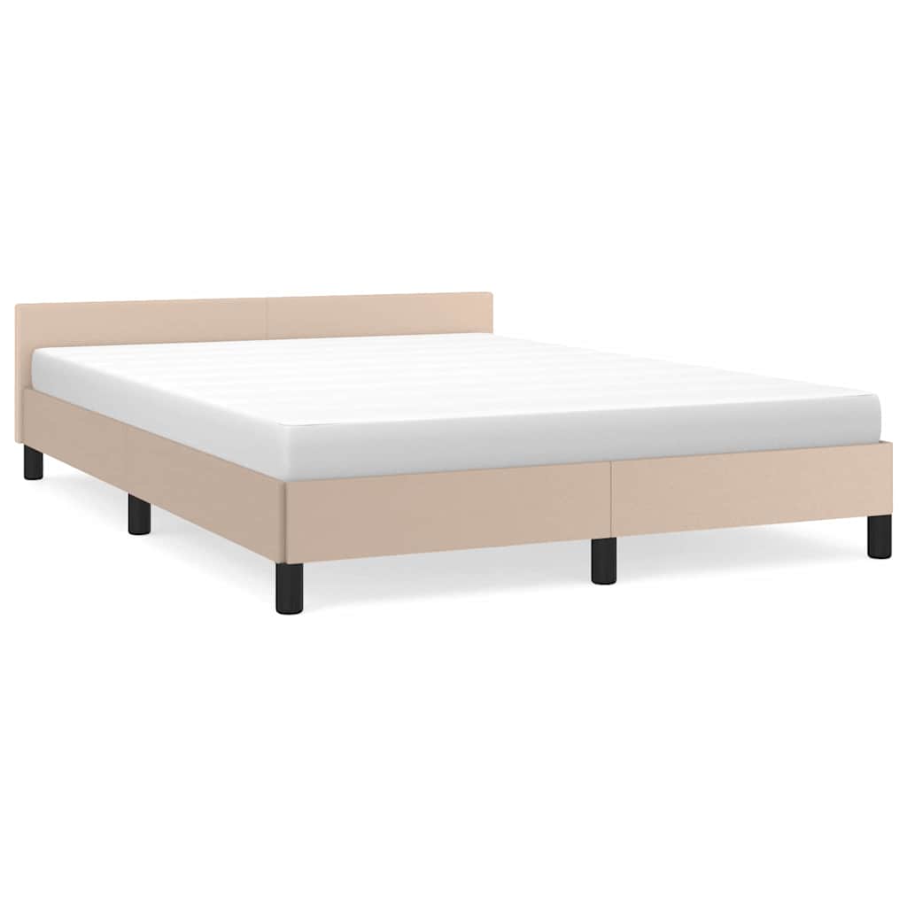 Giroletto con Testiera senza Materasso Cappuccino 140x190 cm