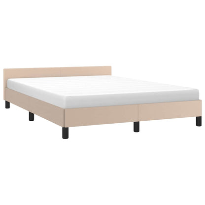 Giroletto con Testiera senza Materasso Cappuccino 140x190 cm