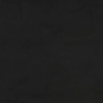 Giroletto senza Materasso Nero 160x200 cm in Velluto - homemem39