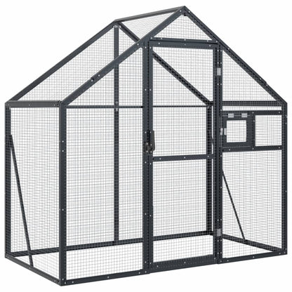 Voliera Antracite 179x100x185 cm in Alluminio | homemem39