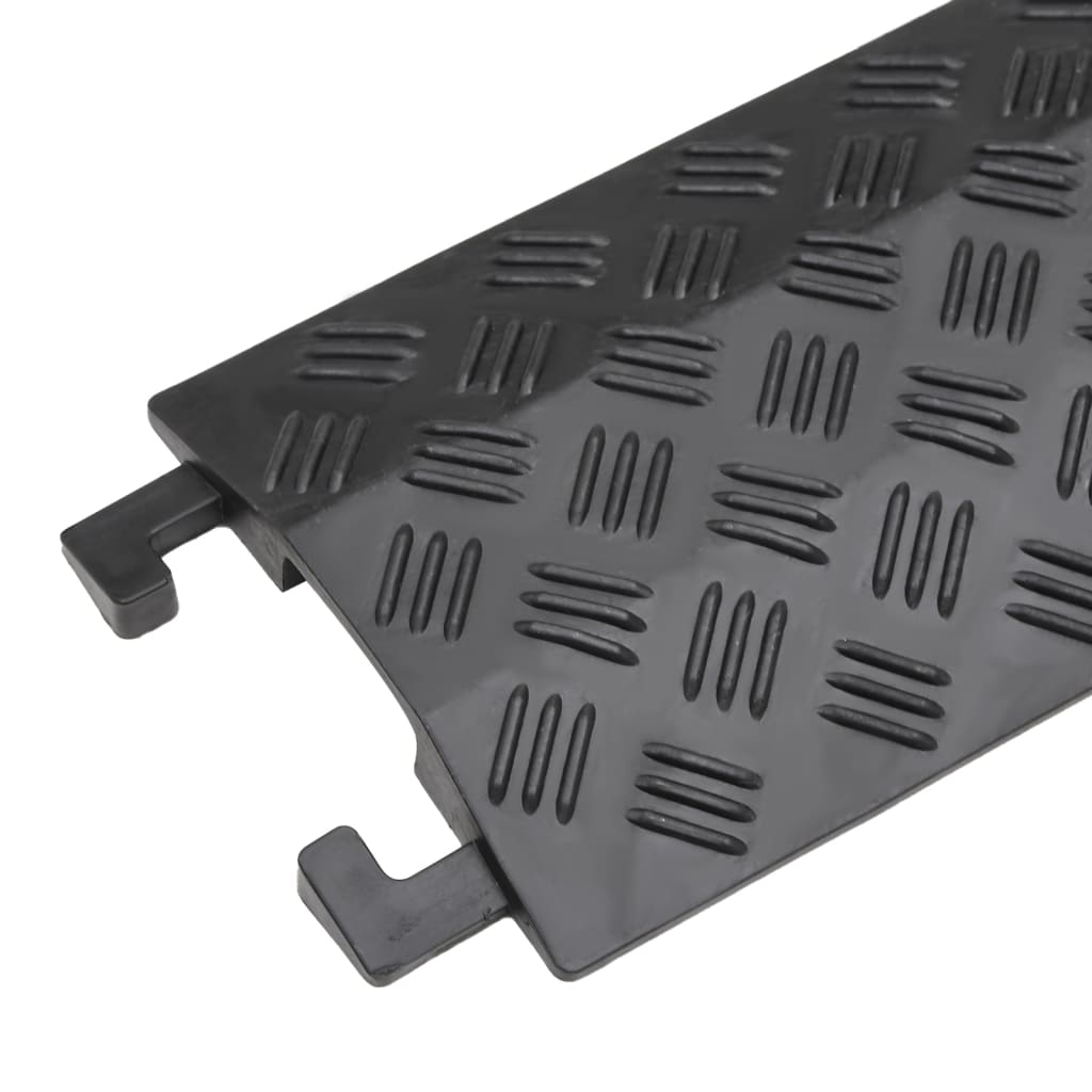 Rampe di Protezione Cavi 2pz 98,5 cm Nero | homemem39