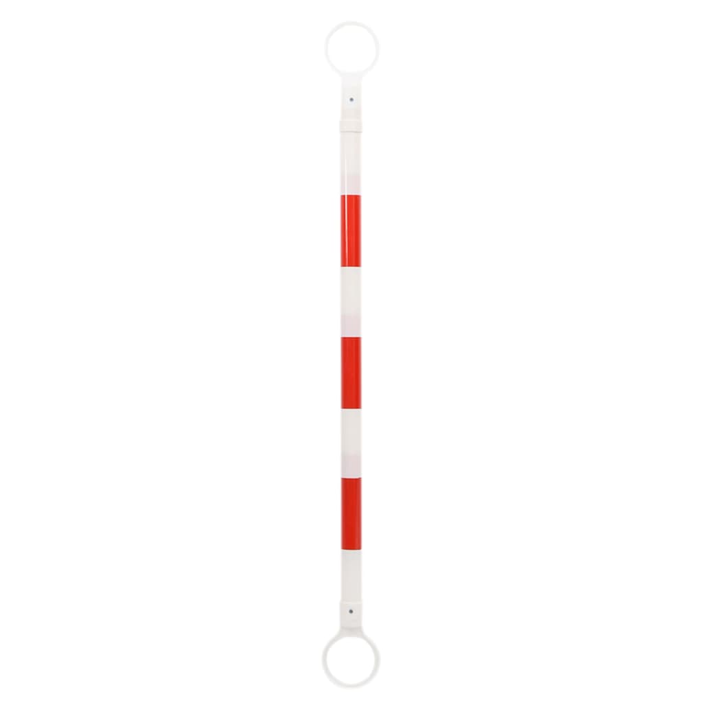 Barre Retrattili per Coni Stradali 10 pz ABS 116-197 cm | homemem39
