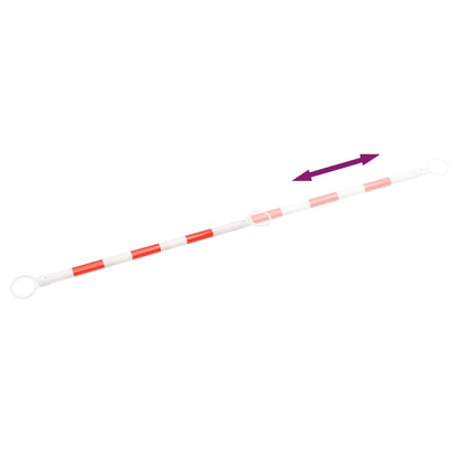 Barre Retrattili per Coni Stradali 10 pz ABS 116-197 cm | homemem39