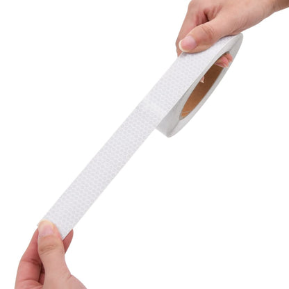 Nastro Riflettente bianco 2,5 cm x 20 m PVC | homemem39