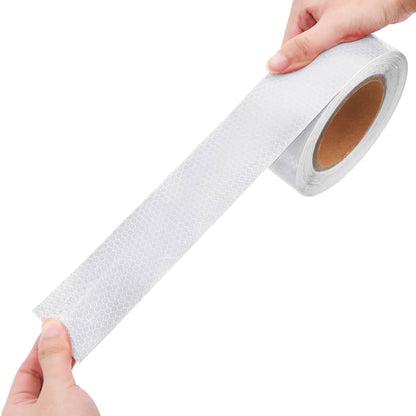 Nastro Riflettente bianco 5 cm x 20 m PVC | homemem39