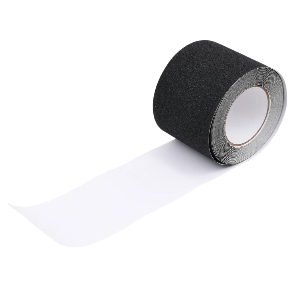 Nastro Antiscivolo Nero 0,1x10 m PVC | homemem39