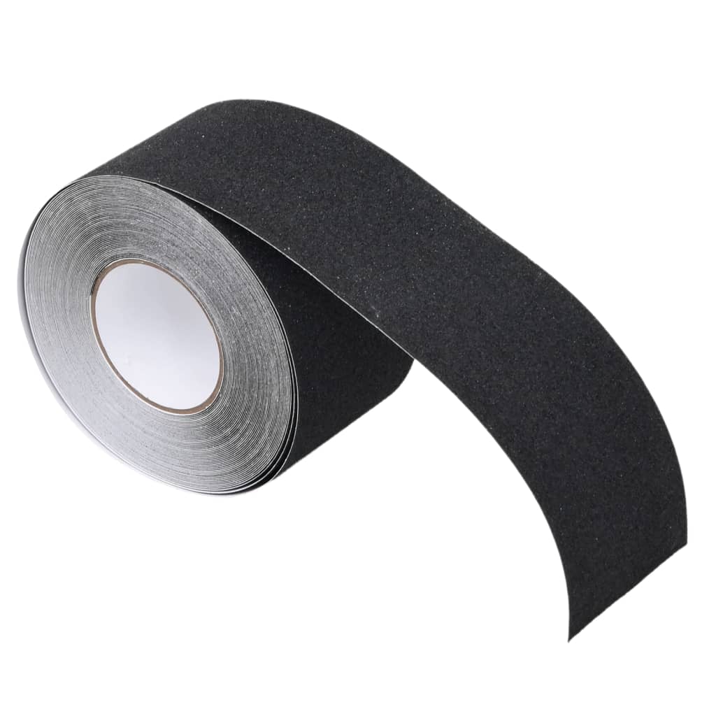 Nastro Antiscivolo Nero 0,1x20 m PVC