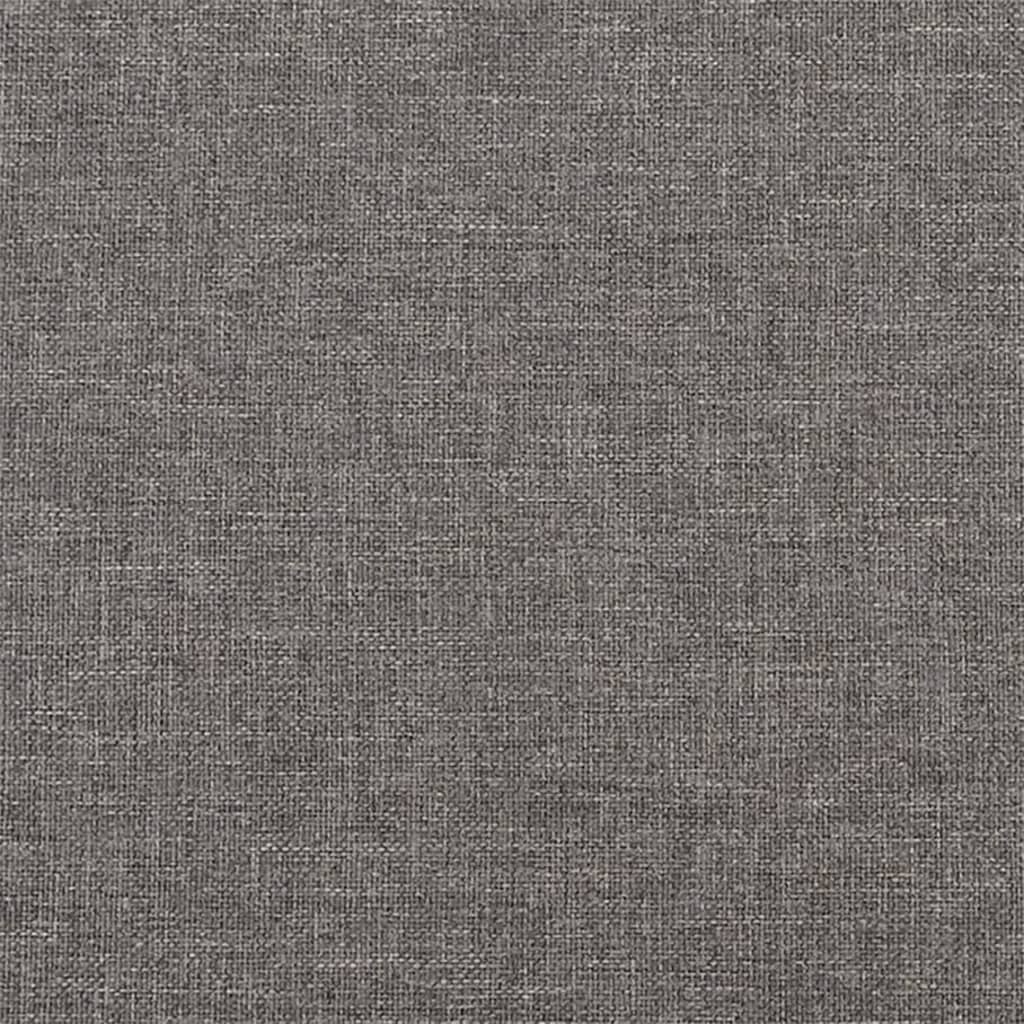 Divano a 2 Posti Grigio Scuro 140 cm in Tessuto | homemem39