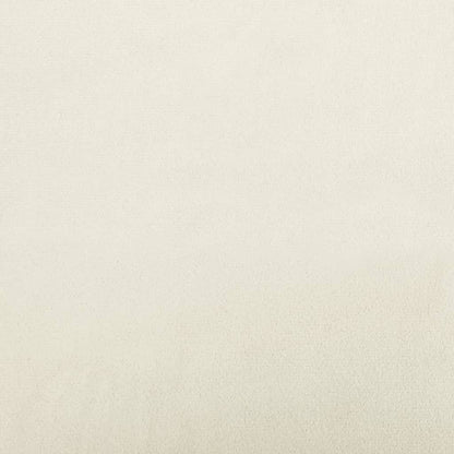 Poggiapiedi Crema 70x55x41 cm in Velluto