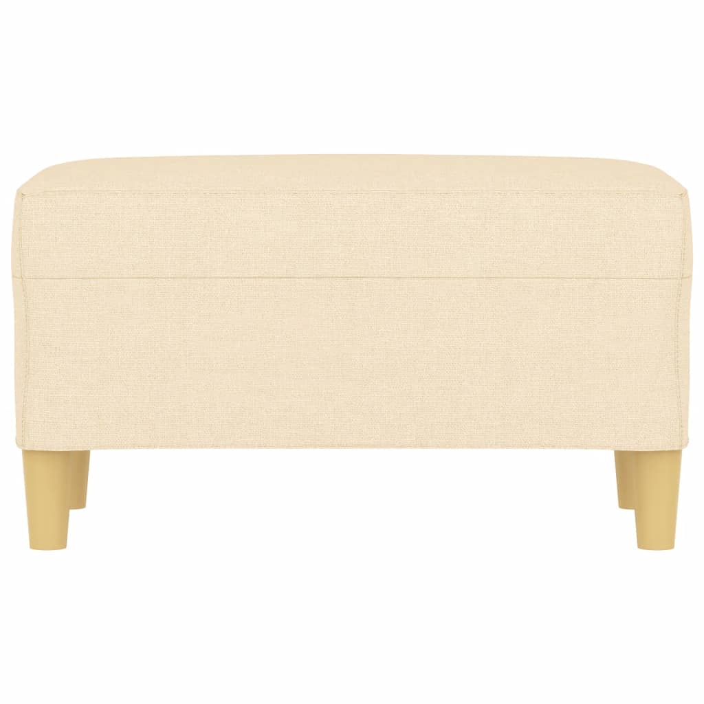 Panca crema 70x35x41 cm in Tessuto - homemem39