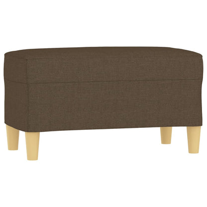 Panca Marrone 70x35x41 cm in Tessuto - homemem39