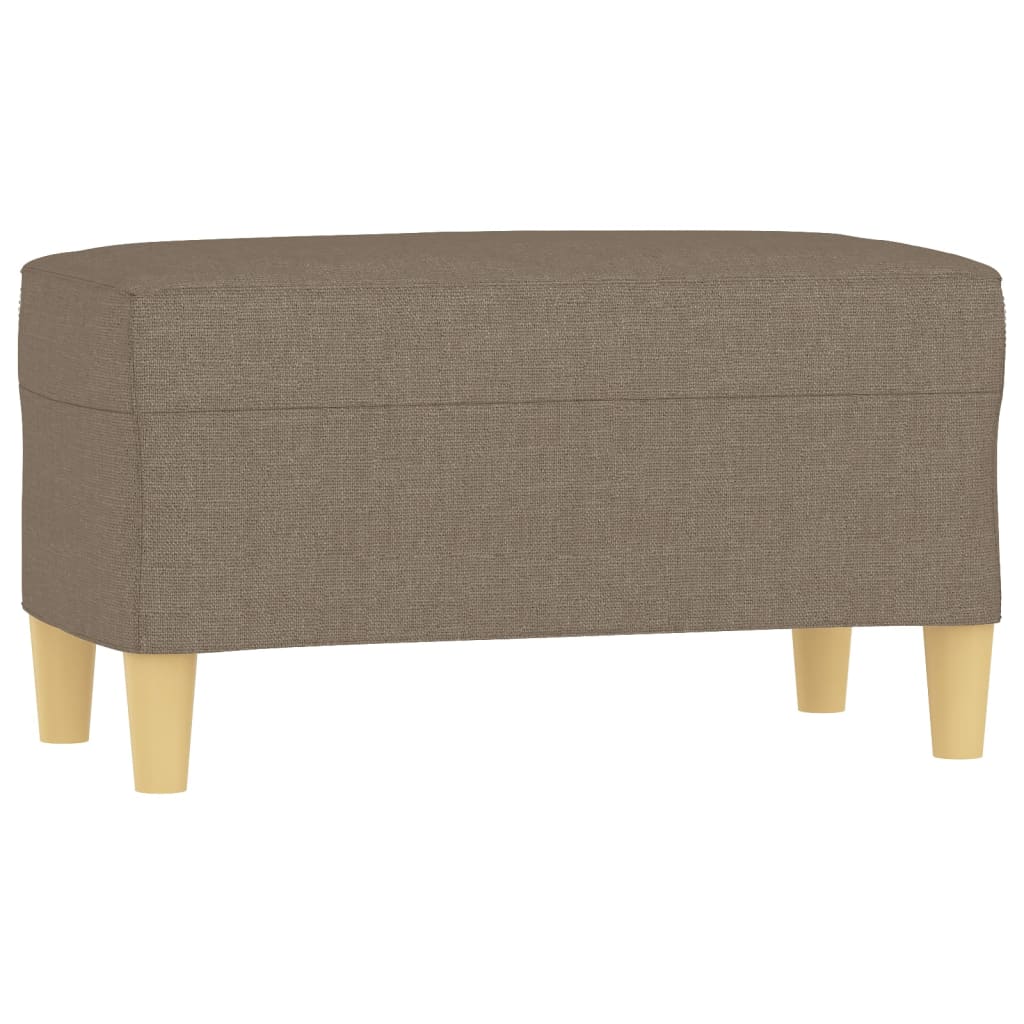 Panca tortora 70x35x41 cm in Tessuto - homemem39