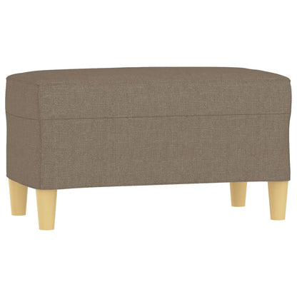 Panca tortora 70x35x41 cm in Tessuto - homemem39