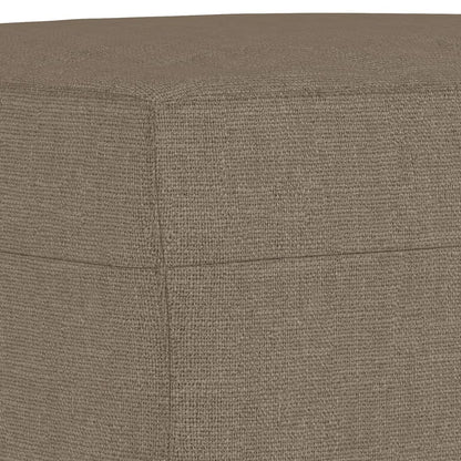 Panca tortora 70x35x41 cm in Tessuto - homemem39