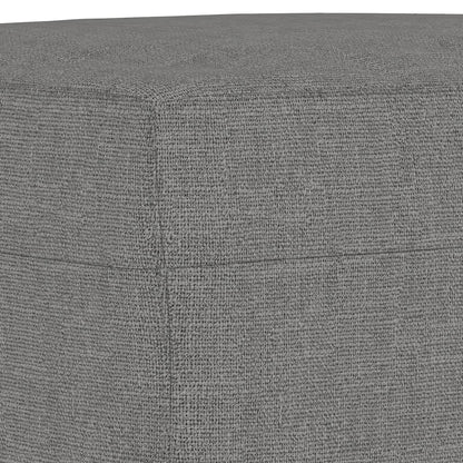 Panca Grigio Scuro 100x35x41 cm in Tessuto