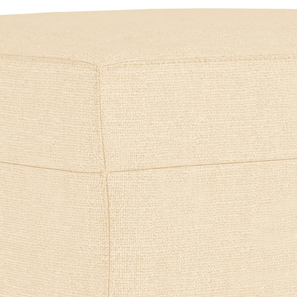 Panca Crema 100x35x41 cm in Tessuto - homemem39