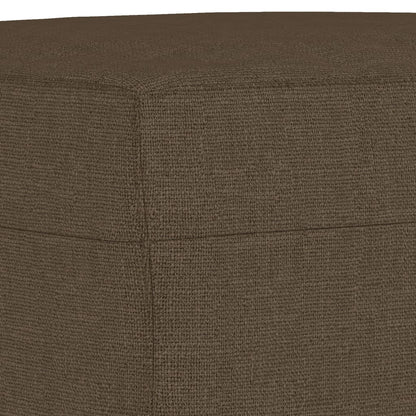 Panca Marrone 100x35x41 cm in Tessuto - homemem39