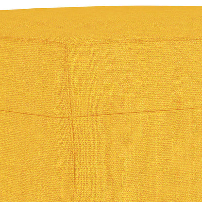 Panca Giallo Chiaro 100x35x41 cm in Tessuto - homemem39