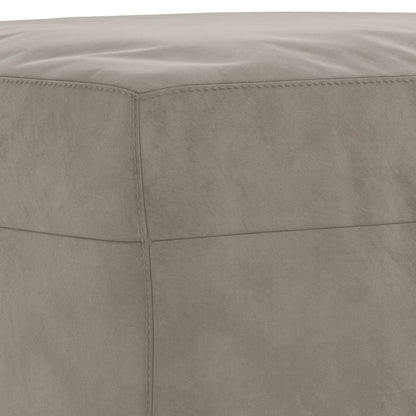 Panca Grigio Chiaro 70x35x41 cm in Velluto