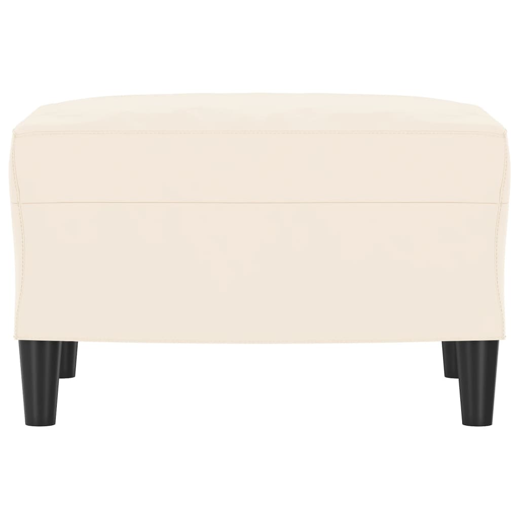 Panca crema 70x35x41 cm in Velluto - homemem39