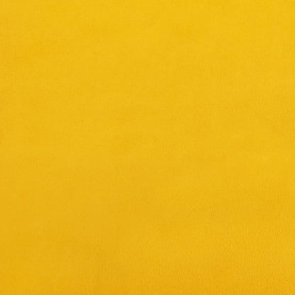 Panca giallo 100x35x41 cm in Velluto