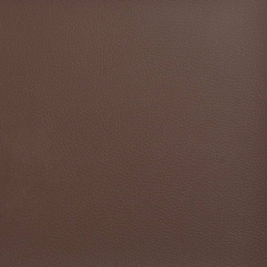 Panca Marrone 100x35x41 cm in Similpelle