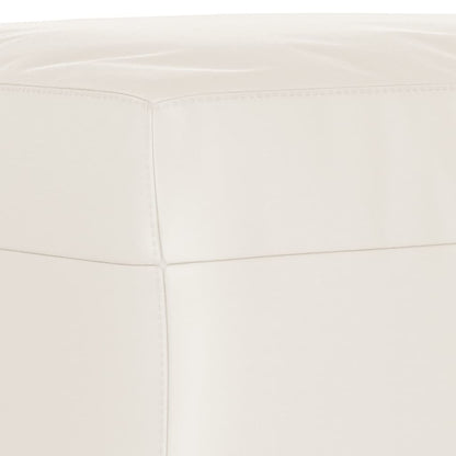 Panca beige 100x35x41 cm in Microfibra