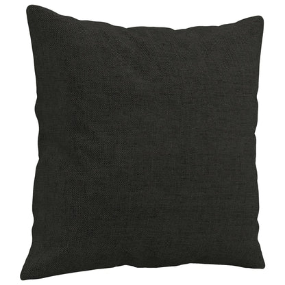 Cuscini Decorativi 2 pz Nero 40x40 cm in Tessuto - homemem39