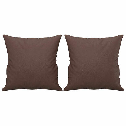 Cuscini Decorativi 2pz 40x40 cm in Similpelle