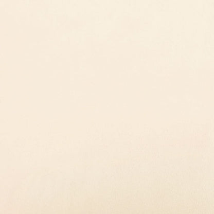 Cuscini Decorativi 2 pz Crema 40x40 cm in Velluto