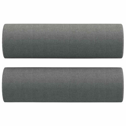 Cuscini Decorativi 2 pz Ø15x50 cm in Tessuto