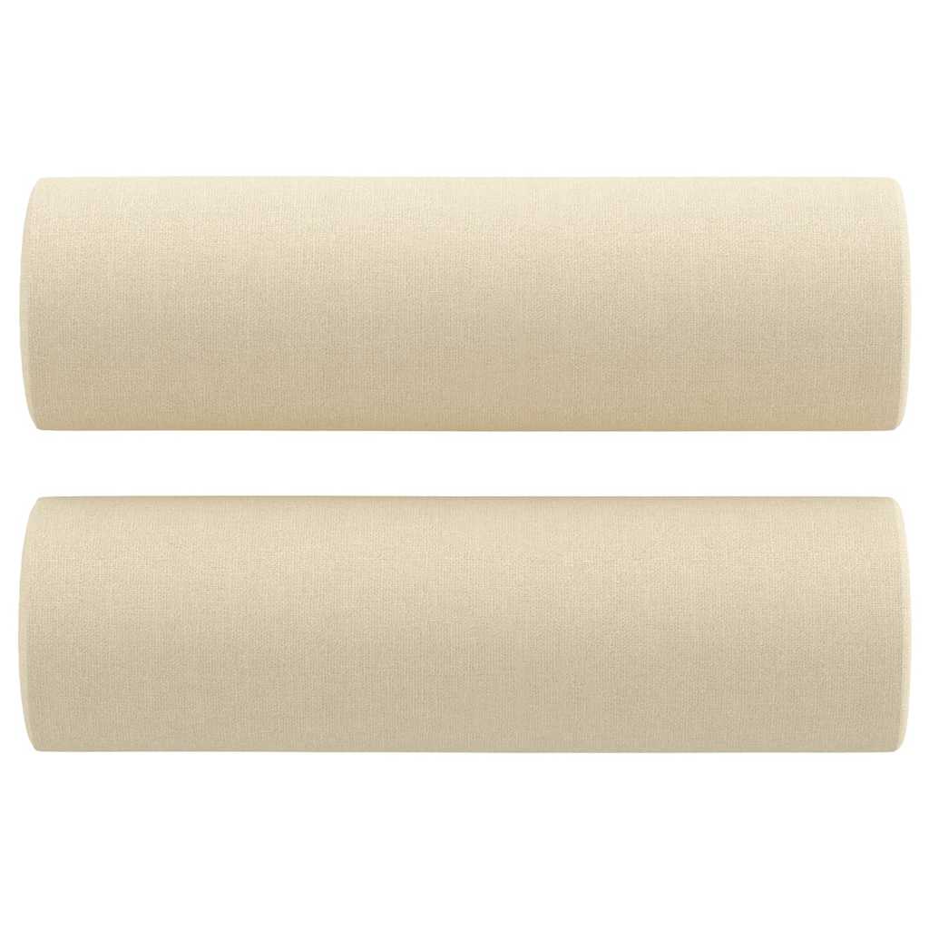 Cuscini Decorativi 2 pz Ø15x50 cm in Tessuto