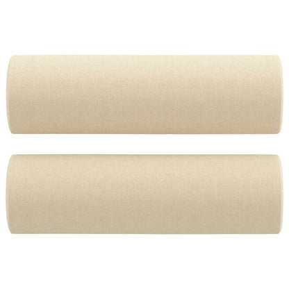 Cuscini Decorativi 2 pz Ø15x50 cm in Tessuto