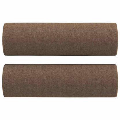 Cuscini Decorativi 2 pz Ø15x50 cm in Tessuto