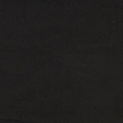 Cuscini Decorativi 2 pz Nero Ø15x50 cm in Velluto