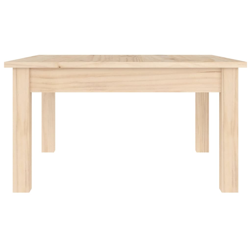 Tavolino da Salotto 55x55x30 cm Legno Massello di Pino