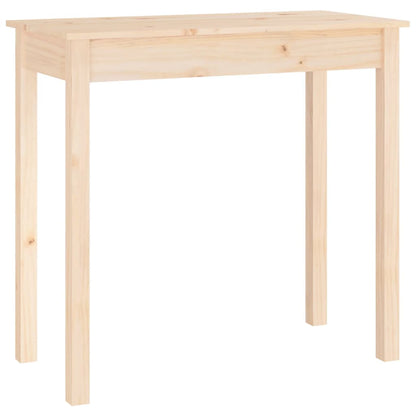 Tavolo Consolle 80x40x75 cm in Legno Massello di Pino