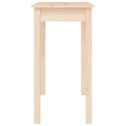 Tavolo Consolle 80x40x75 cm in Legno Massello di Pino | homemem39