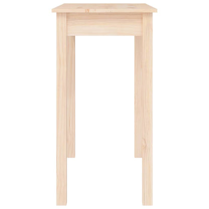 Tavolo Consolle 80x40x75 cm in Legno Massello di Pino