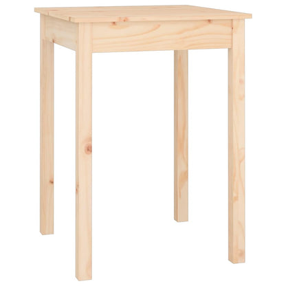 Tavolo da Pranzo 55x55x75 cm in Legno Massello di Pino | homemem39