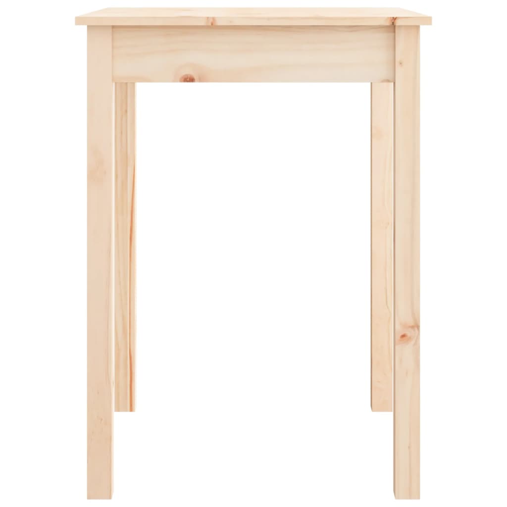 Tavolo da Pranzo 55x55x75 cm in Legno Massello di Pino | homemem39