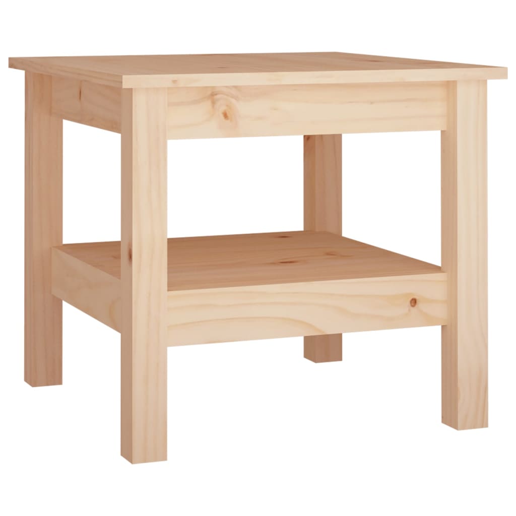 Tavolino da caffè 45x45x40 cm in legno massello di pino | homemem39