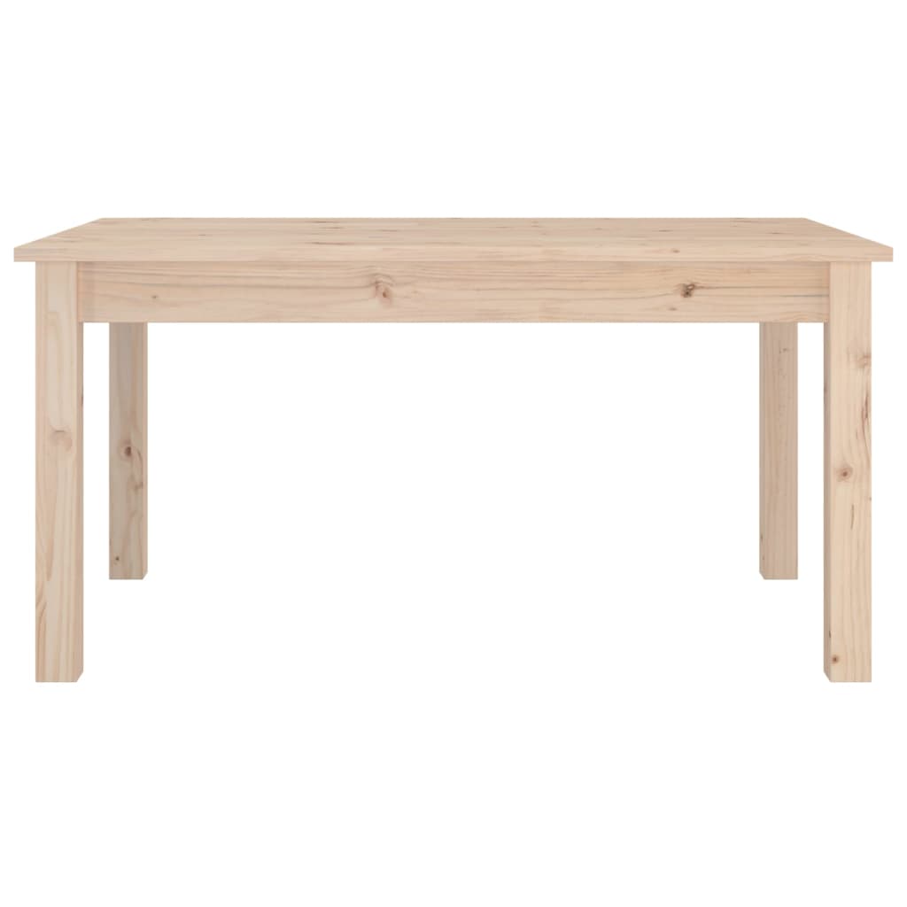 Tavolino da Salotto 80x50x40 cm Legno Massello di Pino | homemem39