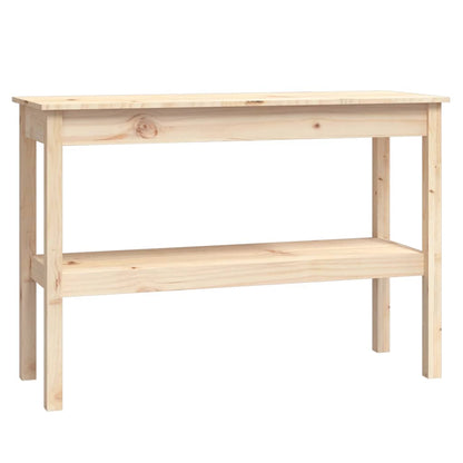 Tavolo Consolle 110x40x75 cm in Legno Massello di Pino | homemem39