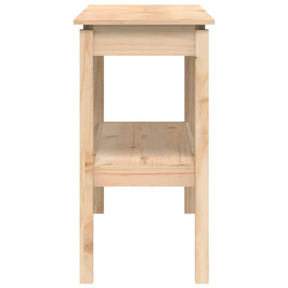 Tavolo Consolle 110x40x75 cm in Legno Massello di Pino - homemem39